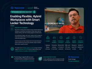 Hybrid Working Smart Locker Case Study