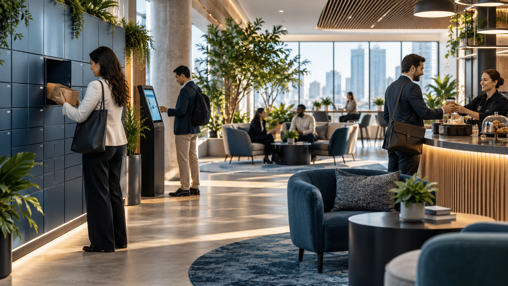 Modern collaborative workplace