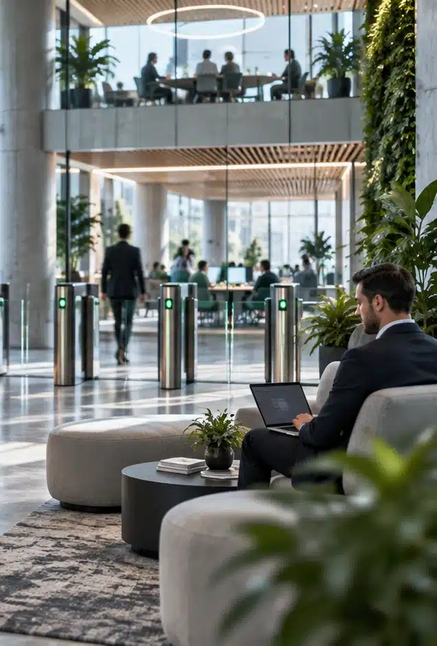 Premium workplace lounge