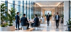 Multi-site workplace environment
