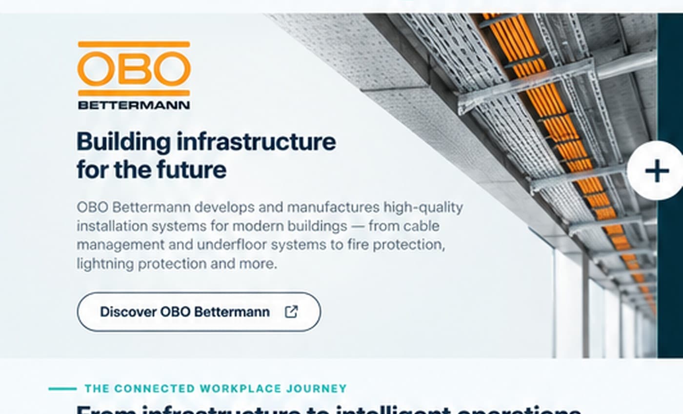 Electrical cable support and routing infrastructure