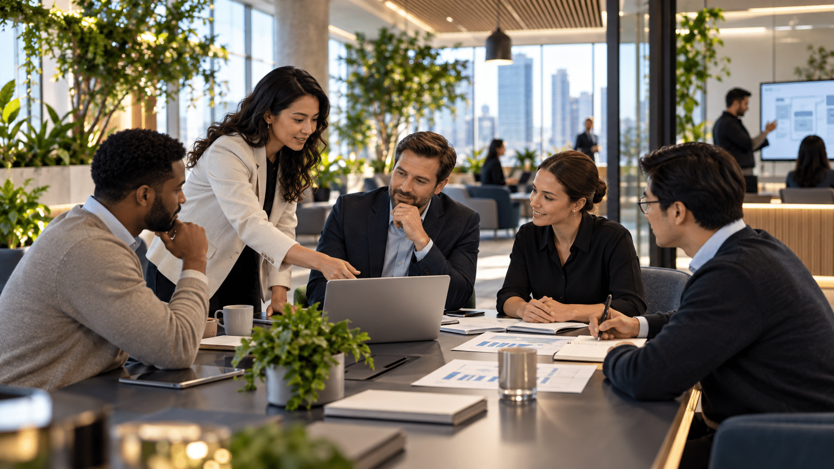 Workplace strategy and planning discussion